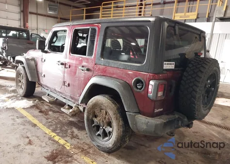 2021 Jeep Wrangler Unlimited Willys 4X4 from USA, damaged, VIN 1C4HJXDG2MW699425